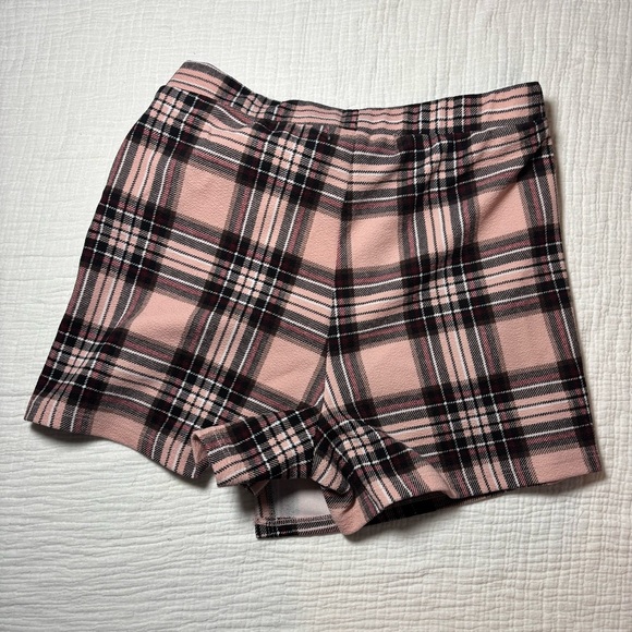 Almost Famous Pink and Black Plaid Pajama Set - Picture 4 of 7